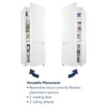 Insignia 11.5 Cu. Ft. Bottom Mount Refrigerator ENERGY STAR Certification White from Kings Outlet