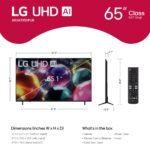 LG - 65" Class UA7050 Series LED AI 4K UHD Smart webOS TV (2025) - Image 4
