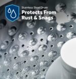 GE 4.0 Cu. Ft. High-Efficiency Top Load Washer Water Level Control White from Kings Outlet