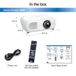 Epson - Home Cinema 3800 4K 3LCD Projector with High Dynamic Range - White - Image 4