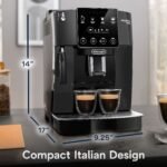 De Longhi Magnifica Start Automatic Coffee Espresso Machine Milk Frother Hot Iced Lattes Coffee from Kings Outlet