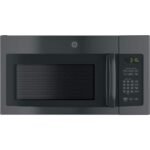 GE - 1.6 Cu. Ft. Over-the-Range Microwave with Convenience Cooking Controls - Black
