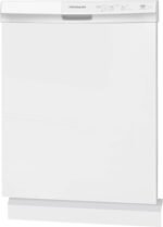 Frigidaire - 24" Front Control Built-In Plastic Tub Dishwasher with MaxDry, 54 dBA - White - Image 2