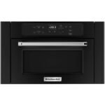 KitchenAid - 1.4 Cu. Ft. Built-In Microwave - Black - Image 2