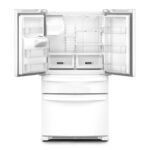 Whirlpool - 24.5 Cu. Ft. French Door Refrigerator with Two-Tier Freezer Storage - White - Image 2