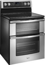 Whirlpool 6.7 Cu. Ft. Self-Cleaning Freestanding Double Oven Electric Convection Range Stainless Steel from Kings Outlet