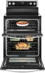 Whirlpool 6.7 Cu. Ft. Self-Cleaning Freestanding Double Oven Electric Convection Range Stainless Steel from Kings Outlet