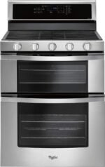 Whirlpool 6.0 Cu. Ft. Self-Cleaning Freestanding Double Oven Gas Convection Range Stainless Steel from Kings Outlet