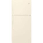 Whirlpool - 19.2 Cu. Ft. Top-Freezer Refrigerator - Biscuit