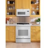 GE - 1.7 Cu. Ft. Over-the-Range Microwave with Sensor Cooking and Defrost - White - Image 4