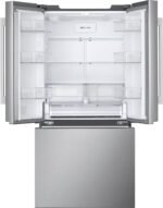 LG Standard Depth MAX 25.1 Cu. Ft. French Door Smart Refrigerator Glide N Serve from Kings Outlet