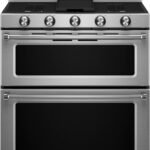 KitchenAid 6.0 Cu. Ft. Self-Cleaning Free-Standing Double Oven Gas Convection Range Stainless Steel from Kings Outlet