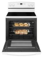Amana - 4.8 Cu. Ft. Freestanding Electric Range - White - Image 3