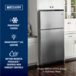 Maytag - 20.5 Cu. Ft. Top Freezer Refrigerator with PowerCold Feature - White Ice - Image 4