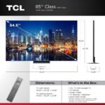 TCL - 85" Class QM8K Series 4K UHD HDR QD-Mini LED Smart TV with Google TV (2025) - Image 2
