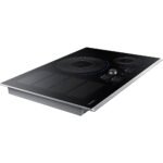 Samsung - 30" Induction Cooktop with WiFi and Virtual Flame - Stainless Steel - Image 3