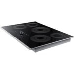 Samsung - 30" Electric Cooktop with WiFi and Rapid Boil - Stainless Steel - Image 2
