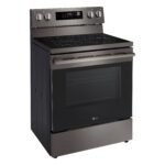 LG 6.3 Cu. Ft. Freestanding Electric True Convection Smart Range Air Fry Premium Handle from Kings Outlet
