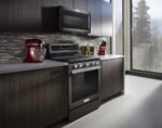 KitchenAid 5.8 Cu. Ft. Self-Cleaning Freestanding Gas True Convection Range Even-Heat Black Stainless Steel from Kings Outlet