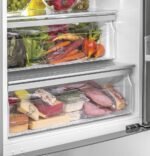 Haier - 15 Cu. Ft. Bottom-Freezer Refrigerator with Quick Cool and Freeze - Stainless Steel - Image 7