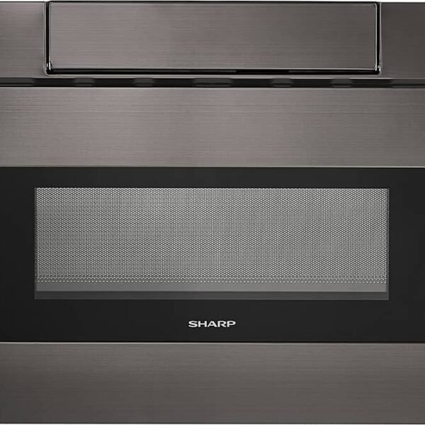 Sharp 1.2 Cu. Ft. Built-in Microwave Drawer Sensor Cooking Black Stainless Steel from Kings Outlet