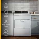 Whirlpool 7.0 Cu. Ft. Electric Dryer Moisture Sensing White from Kings Outlet