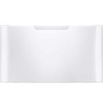 GE - 16" Laundry Pedestal with Storage Drawer for Select Washers and Dryers - White