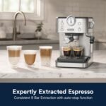 De Longhi Classic Espresso Machine Stainless Steel from Kings Outlet