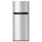 Whirlpool - 18 Cu. Ft. Wide Refrigerator Compatible With The EZ Connect Icemaker Kit - Stainless Steel