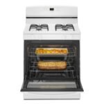 Amana - 5.1 Cu. Ft. Freestanding Gas Range with Bake Assist Temps - White - Image 2