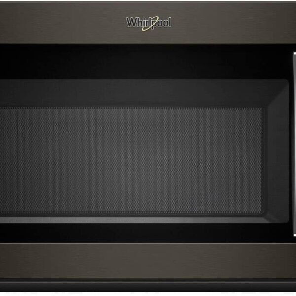 Whirlpool 1.9 Cu. Ft. Over-the-Range Microwave Sensor Cooking Black Stainless Steel from Kings Outlet