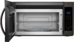 Whirlpool 1.9 Cu. Ft. Over-the-Range Microwave Sensor Cooking Black Stainless Steel from Kings Outlet
