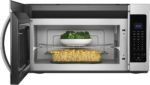 Whirlpool - 1.9 Cu. Ft. Over-the-Range Microwave with Sensor Cooking - Stainless Steel - Image 4