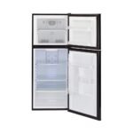 Haier - 9.8 Cu. Ft. Top-Freezer Refrigerator with Adjustable Spill-Proof Glass Shelves - Black - Image 4
