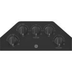GE 36" Built-In Gas Cooktop Black from Kings Outlet