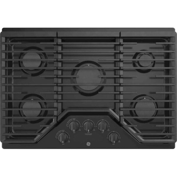 GE 30" Gas Cooktop Black from Kings Outlet