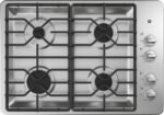 GE 30" Built-In Gas Cooktop Stainless Steel from Kings Outlet