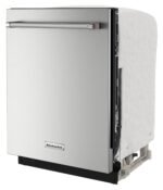 KitchenAid - 24" Top Control Built-In Stainless Steel Tub Dishwasher with 3rd Rack, Fan-Enabled ProDry, 44 dBA - Stainless Steel - Image 6