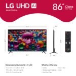LG 86" Class UA77 Series LED AI 4K UHD Smart webOS TV 2025 from Kings Outlet