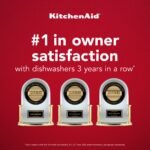 KitchenAid - 24" Top Control Built-In Stainless Steel Tub Dishwasher with 3rd Rack, 360 Max Jets, 44 dBA - Stainless Steel - Image 3