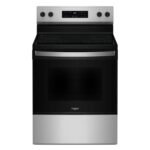 Whirlpool - 30-inch Electric Range with No Preheat Mode - Stainless Steel