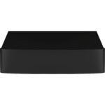 GE - 7" RightHeight Riser - Laundry Pedestal for Select Washers and Dryers - Carbon Graphite