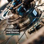 GoTrax - Z4 LITE Folding eBike w/ 25mi Max Operating Range and 20mph Max Speed - Black - Image 4