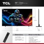 TCL - 98" Class QM6K Series 4K UHD HDR QD Mini LED Smart TV with Google TV (2025) - Image 2