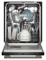 KitchenAid 24" Top Control Built-In Dishwasher 360 Max Jets Third Rack ProDry System 44 from Kings Outlet