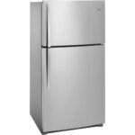 Whirlpool - 21.3 Cu. Ft. Top-Freezer Refrigerator - Stainless Steel - Image 2