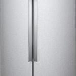 Whirlpool - 21.7 Cu. Ft. Side-by-Side Refrigerator - Monochromatic Stainless Steel