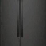 Whirlpool - 21.7 Cu. Ft. Side-by-Side Refrigerator - Black