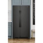 Whirlpool - 25.1 Cu. Ft. Side-by-Side Refrigerator - Black - Image 3