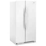 Whirlpool - 25.1 Cu. Ft. Side-by-Side Refrigerator - White - Image 6